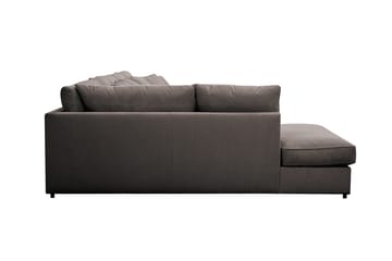 Rossita Lyx 6-sits Högervänd U-formad Extra djup Soffa med Divan och Schäslong i Manchester - Brun - Möbler - Soffa - U-soffa