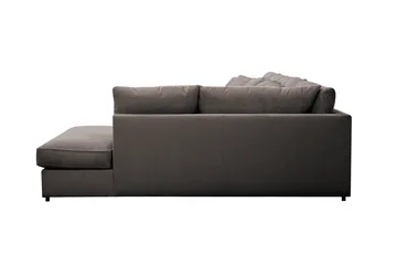 Rossita Lyx 6-sits Vänstervänd U-formad Extra djup Soffa med Divan och Schäslong i Manchester - Brun - Möbler - Soffa - U-soffa