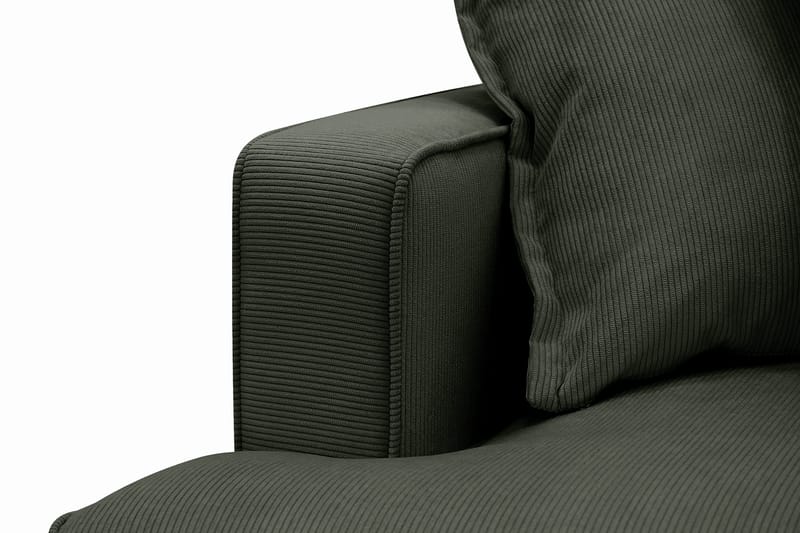 Rossita Lyx 6-sits Vänstervänd U-formad Extra djup Soffa med Divan och Schäslong i Manchester - Mörkgrön - Möbler - Soffa - U-soffa