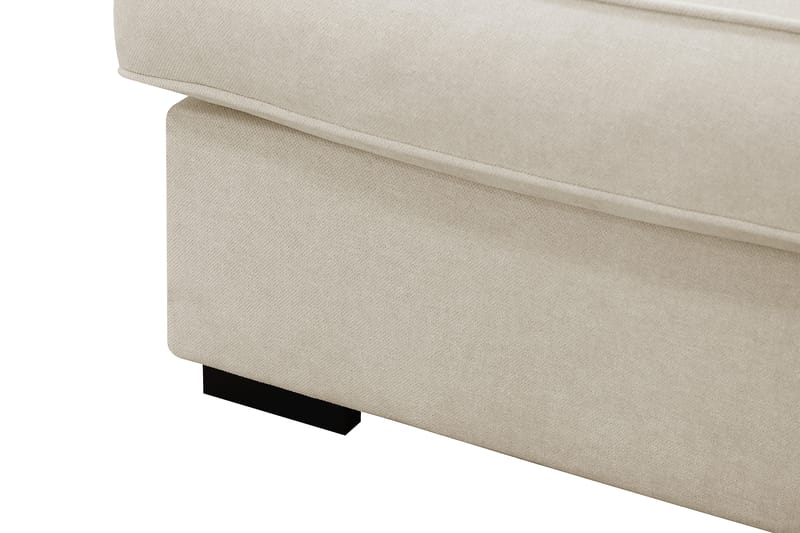 Rossita Lyx 6-sits Vänstervänd U-formad Extra djup Soffa med Divan och Schäslong i Tyg - Beige - Möbler - Soffa - U-soffa