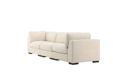 Salerno 3-sits Soffa i Tyg - Beige - Möbler - Soffa - 3 sits soffa
