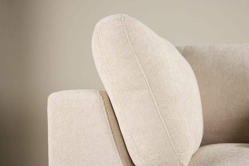 Salerno 3-sits Soffa i Tyg - Beige - Möbler - Soffa - 3 sits soffa