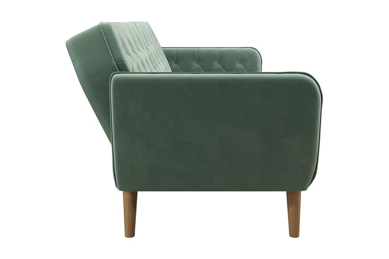 2-sits Bäddsoffa Tallulah Sammet/Ljusgrön - Novogratz - Möbler - Soffa - Sammetssoffa