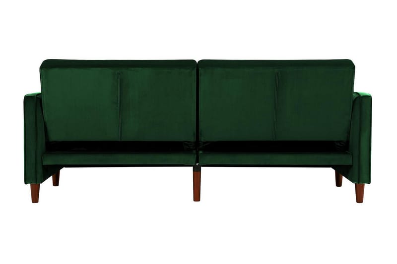 2-sits Bäddsoffa Pin Tufted Sammet/Grön - Dorel Home - Möbler - Soffa - Sammetssoffa