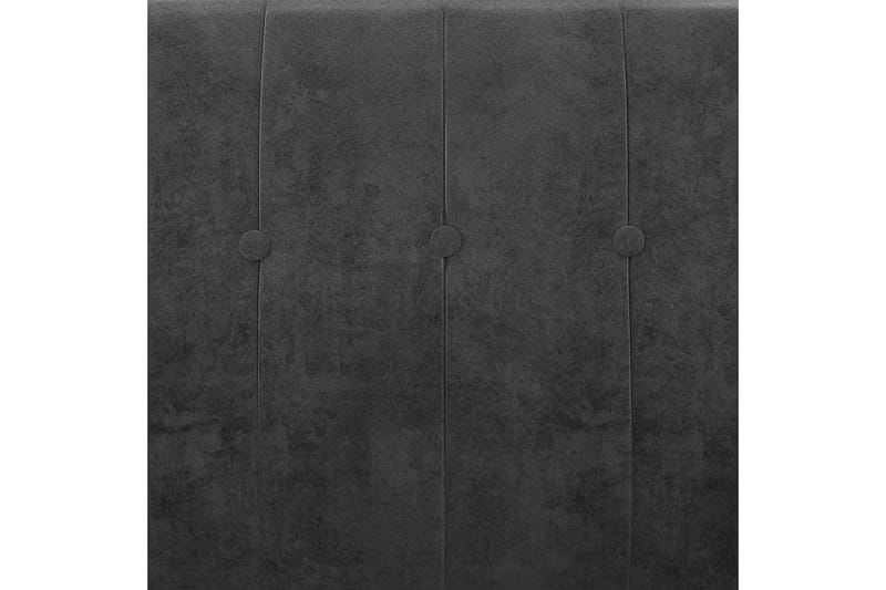 2-sits Bäddsoffa Pin Tufted Sammet/Grå - Dorel Home - Möbler - Soffa - Sammetssoffa