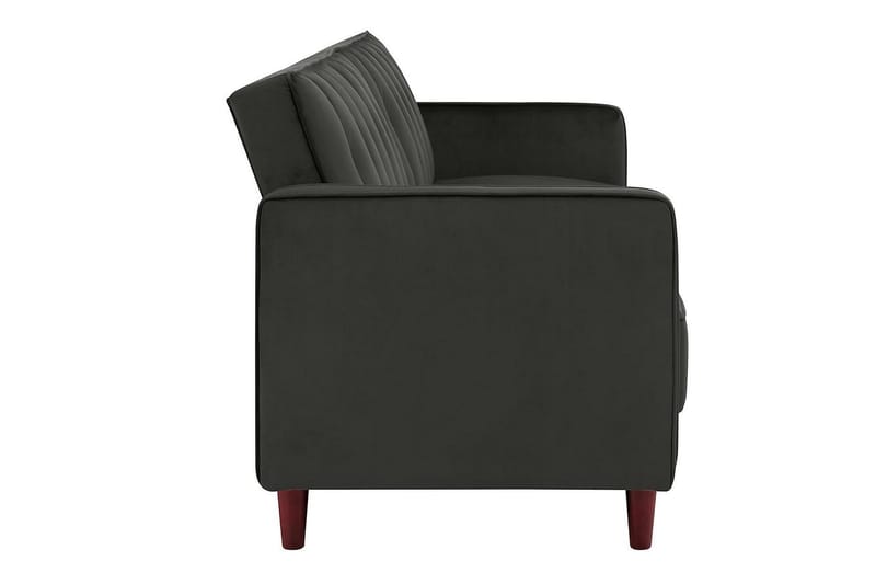 2-sits Bäddsoffa Pin Tufted Sammet/Grå - Dorel Home - Möbler - Soffa - Sammetssoffa