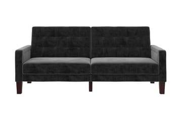 2-sits Bäddsoffa Porter Sammet/Grå - Dorel Home - Möbler - Soffa - Sammetssoffa