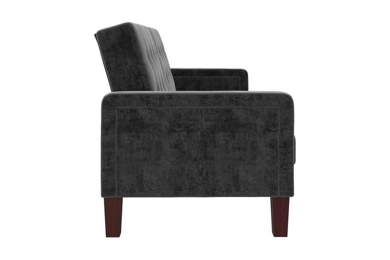 2-sits Bäddsoffa Porter Sammet/Grå - Dorel Home - Möbler - Soffa - Sammetssoffa