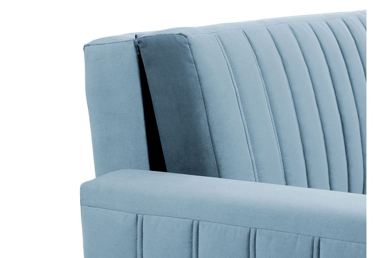 3-sits Bäddsoffa Mossared - Sammet/Svart - Möbler - Soffa - Sammetssoffa