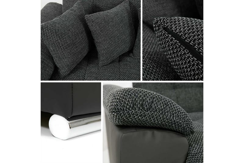 4-sits Bäddsoffa Sororia - Grön - Möbler - Soffa - Sammetssoffa