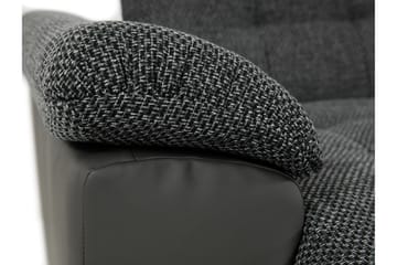 4-sits Bäddsoffa Sororia - Röd/Svart - Möbler - Soffa - Sammetssoffa