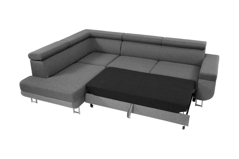 Argueso 3-sits Bäddsoffa Vänster - Grön - Möbler - Soffa - Sammetssoffa