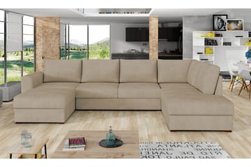 Bäddsoffa m. Divan och Schäslong Dargina - Möbler - Soffa - Sammetssoffa