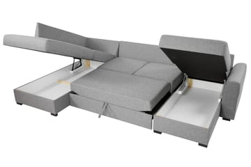 Bäddsoffa m. Divan och Schäslong Dargina - Möbler - Soffa - Sammetssoffa