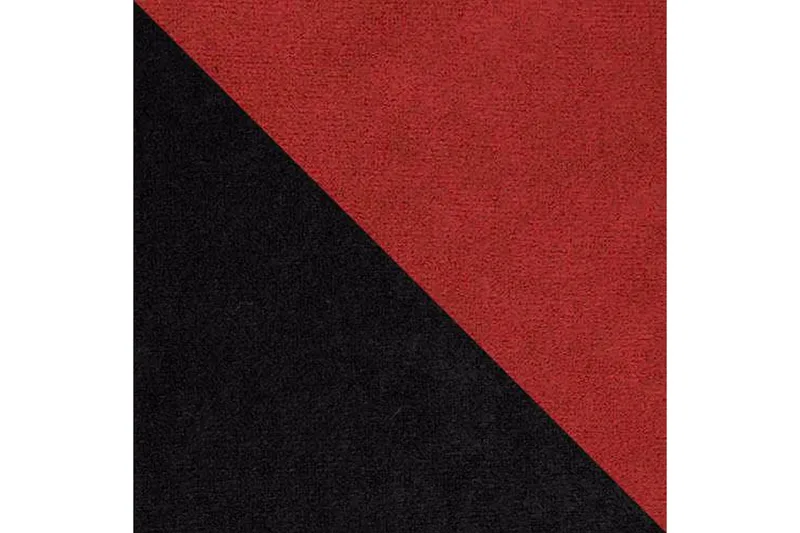 Banaso Bäddsoffa - Svart/Röd - Möbler - Soffa - Sammetssoffa