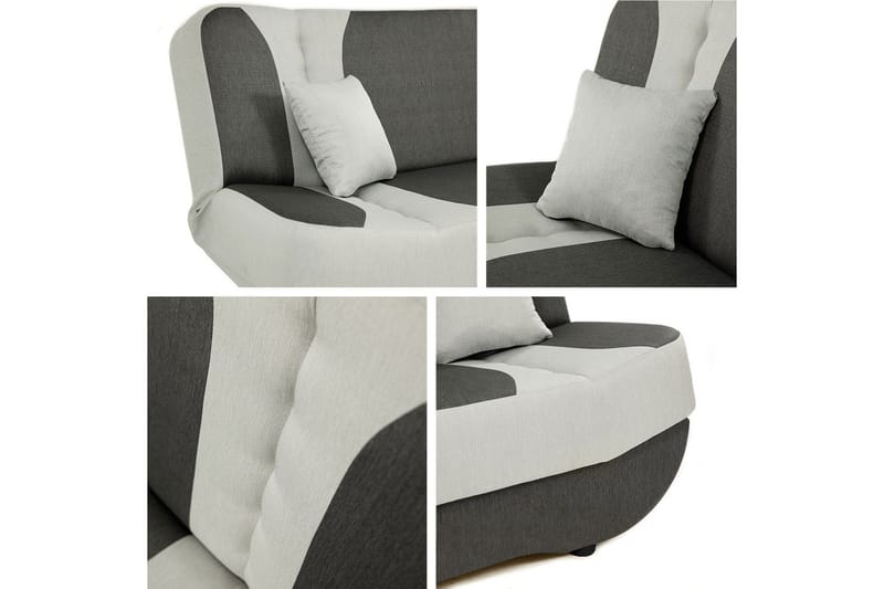 Burralla Bäddsoffa 2-sits 190x90 cm - Blå - Möbler - Soffa - Bäddsoffa - 2 sits bäddsoffa
