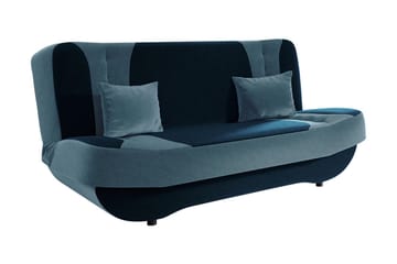 Burralla Bäddsoffa 2-sits 190x90 cm - Blå - Möbler - Soffa - Bäddsoffa - 2 sits bäddsoffa