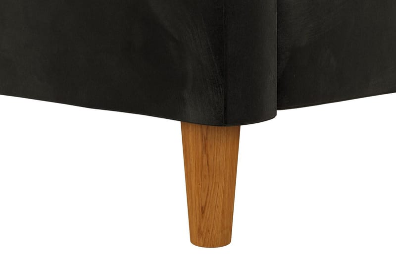 Celine 3-sits Divanbäddsoffa Sammet/Svart - Dorel Home - Möbler - Soffa - Sammetssoffa