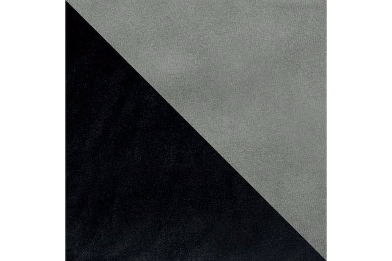 Cerys Bäddbar Hörnsoffa Universal 140x252 cm med Förvaring i Sammet - Grå - Möbler - Soffa - Sammetssoffa