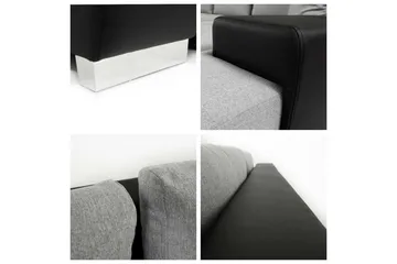 Cerys Hörnsoffa Universal - Grå - Möbler - Soffa - Bäddsoffa - Bäddsoffa divan
