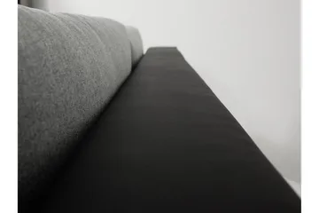 Cerys Hörnsoffa Universal - Svart/Grå - Möbler - Soffa - Sammetssoffa