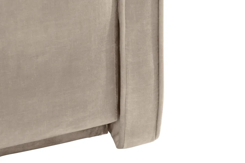 Chowchow 3-sits Sammetssoffa - Beige/Svart - Möbler - Soffa - Sammetssoffa