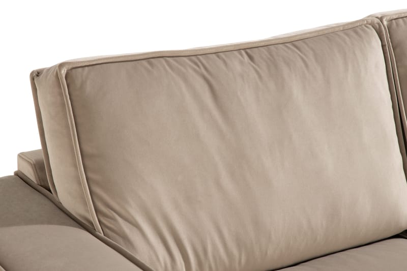 Cloudia Sammetssoffa 2-sits - Beige - Möbler - Soffa - Sammetssoffa