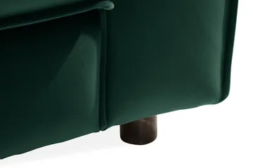 Cloudia Sammetssoffa 4-sits - Grön - Möbler - Soffa - Sammetssoffa