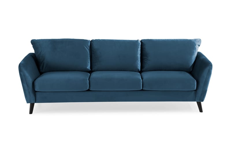 Sammetssoffa Colt 3-sits - 3 sits soffa - Sammetssoffa