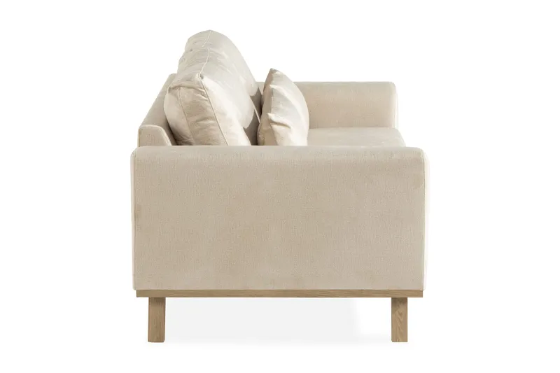 Copenhagen 2-sits Sammetssoffa - Beige - Möbler - Soffa - Sammetssoffa