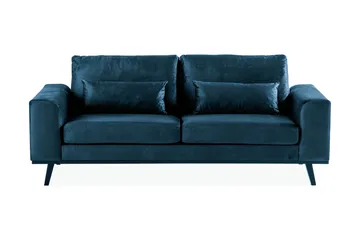 Copenhagen 2-sits Sammetssoffa - Blå - Möbler - Soffa - Sammetssoffa