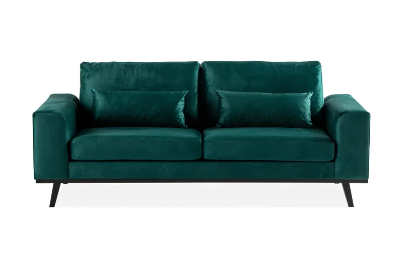 Copenhagen 2-sits Sammetssoffa - Grön - Möbler - Soffa - Sammetssoffa