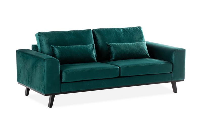 Copenhagen 2-sits Sammetssoffa - Grön - Möbler - Soffa - Sammetssoffa