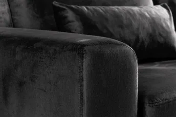 Copenhagen 2-sits Sammetssoffa - Mörkgrå - Möbler - Soffa - Sammetssoffa