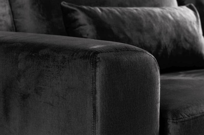 Copenhagen 2-sits Sammetssoffa - Mörkgrå - Möbler - Soffa - Sammetssoffa