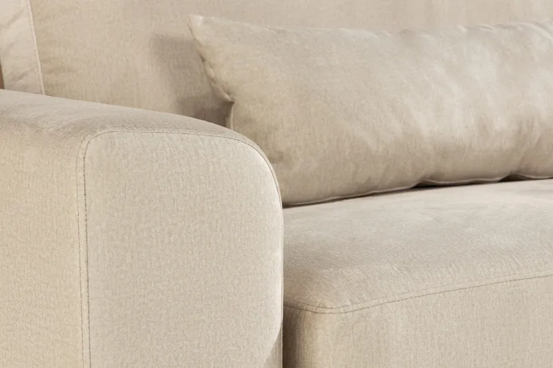 Copenhagen 4-sits Sammetssoffa - Beige - Möbler - Soffa - Sammetssoffa