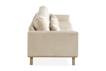 Copenhagen 4-sits Sammetssoffa - Beige - Möbler - Soffa - Sammetssoffa