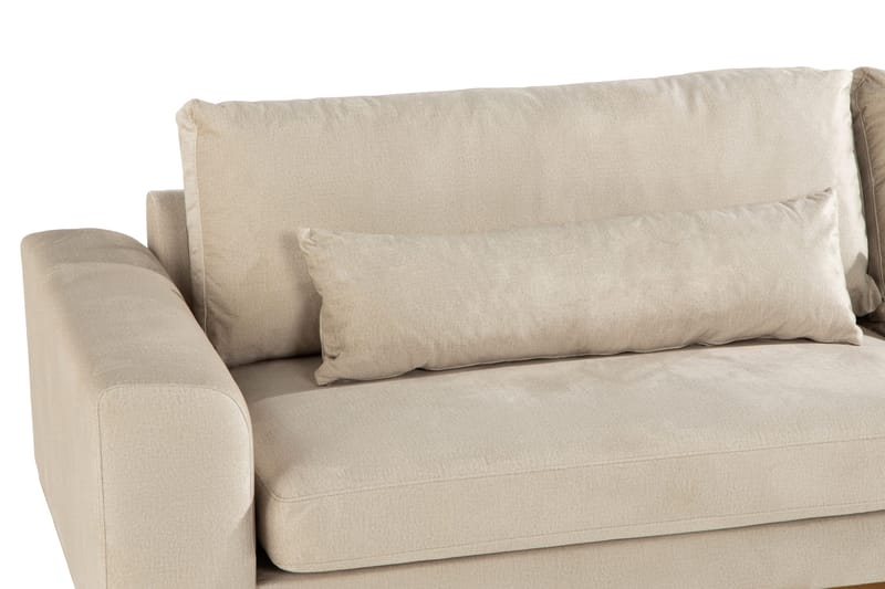 Copenhagen 4-sits Sammetssoffa - Beige - Möbler - Soffa - Sammetssoffa