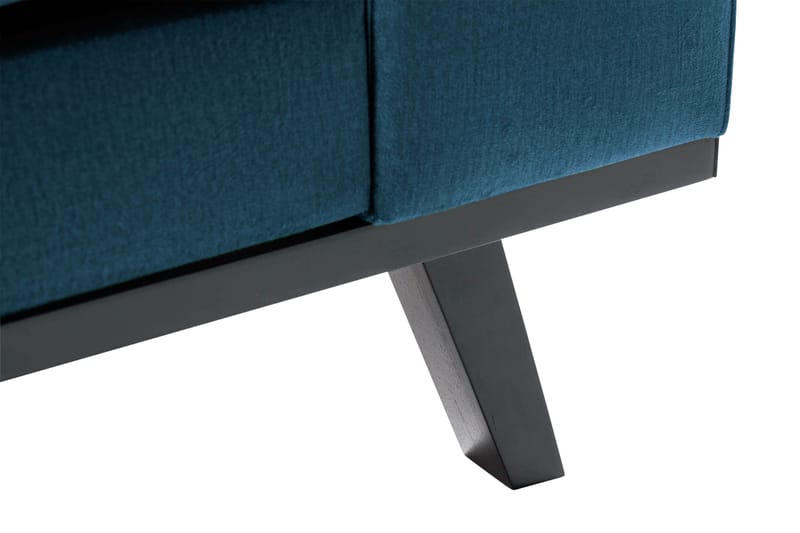 Copenhagen 4-sits Sammetssoffa - Blå - Möbler - Soffa - Sammetssoffa