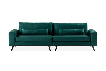Copenhagen 4-sits Sammetssoffa - Grön - Möbler - Soffa - Sammetssoffa