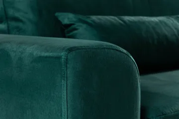 Copenhagen 4-sits Sammetssoffa - Grön - Möbler - Soffa - Sammetssoffa