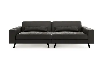 Copenhagen 4-sits Sammetssoffa - Mörkgrå - Möbler - Soffa - Sammetssoffa