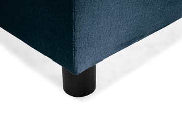 Crazy 4-sits Högervänd U-formad Large Soffa med Divan och Schäslong i Sammet - Blå - Möbler - Soffa - Sammetssoffa