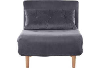 Dagbädd Frejus Singel - Grå - Möbler - Soffa - Sammetssoffa
