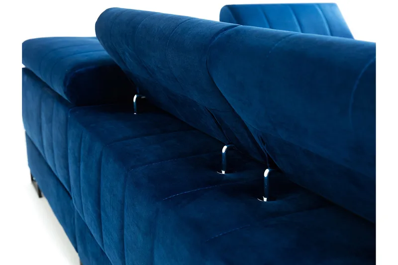 Elkind Hörnsoffa - Ljusgrön - Möbler - Soffa - Sammetssoffa