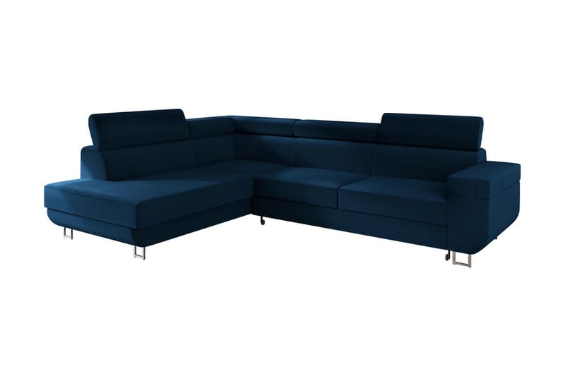 Fonti 3-sits Bäddsoffa Höger, Blå