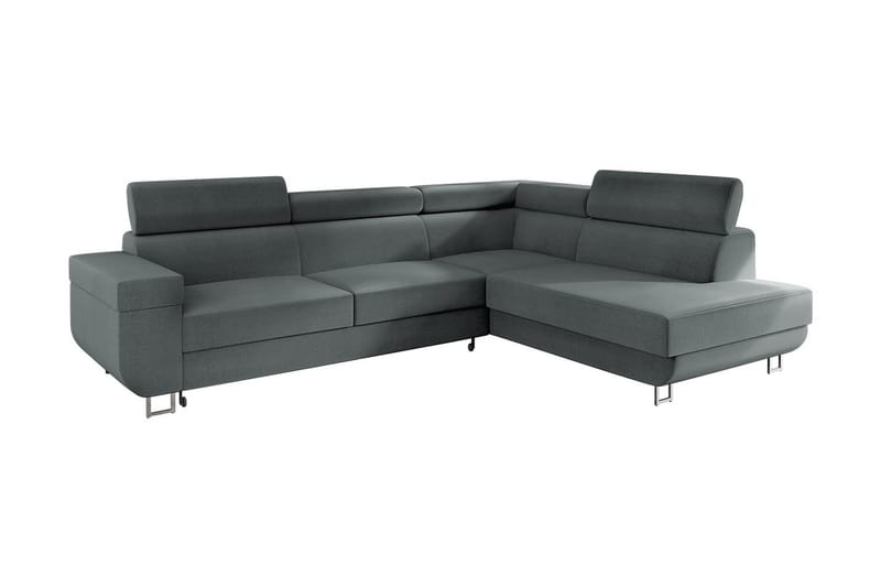Fonti 3-sits Bäddsoffa Universal - Grå - Möbler - Soffa - Bäddsoffa - Bäddsoffa längsbäddad