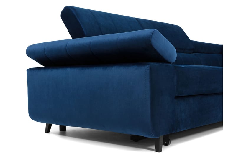 Hörnsoffa Diskind Vänster - Grå - Möbler - Soffa - Sammetssoffa