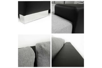 Hörnsoffa Ianto - Blå - Möbler - Soffa - Sammetssoffa