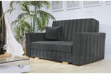 Hedensö Bäddsoffa - Grå - Möbler - Soffa - Sammetssoffa